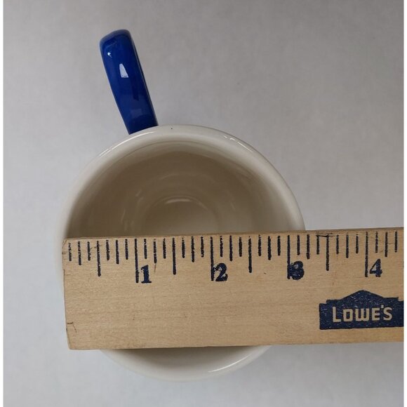 Anthropologie Faye Icon Mug Coffee Cup Floral Caterpillar Butterfly Replacement - Picture 6 of 6